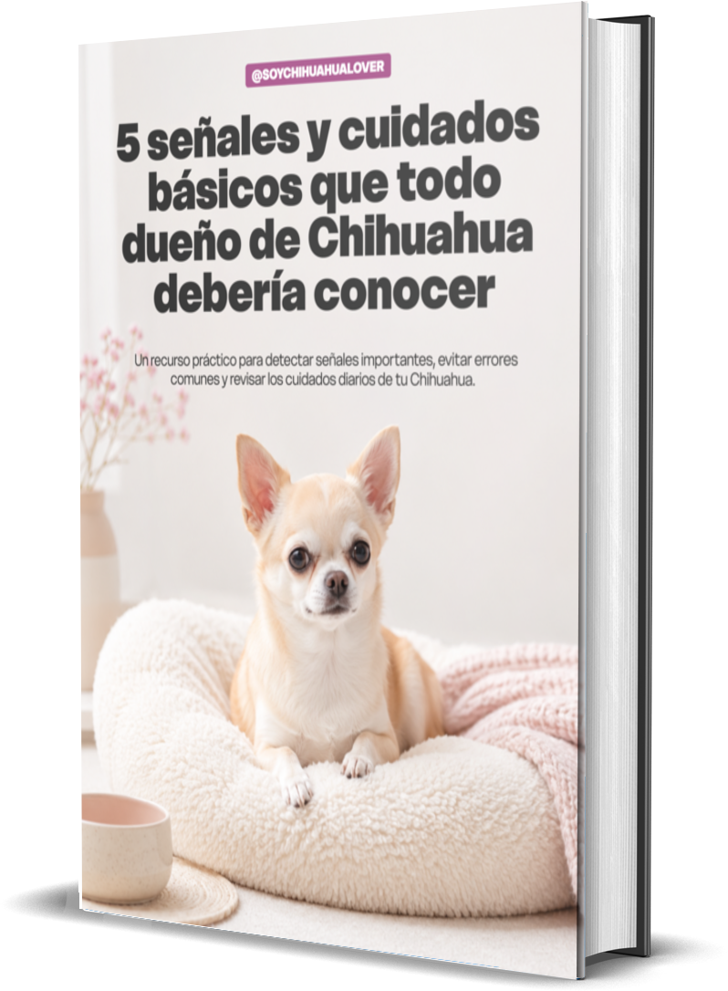 Guía de Cuidados Esenciales para Chihuahua: 5 señales y cuidados básicos que todo dueño debería conocer